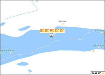 map of Mandrakovo