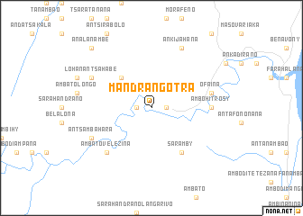 map of Mandrangotra