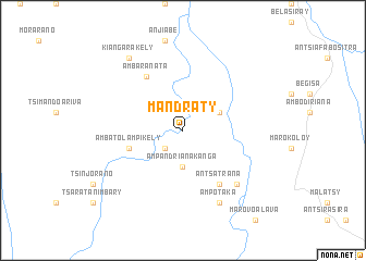 map of Mandraty