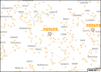 map of Mandra