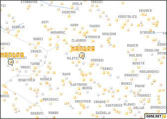 map of Mandra