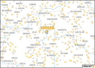 map of Mandra