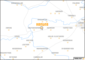 map of Mándra