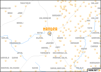 map of Mandra