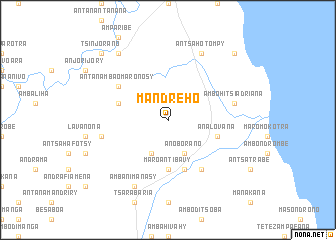 map of Mandreho