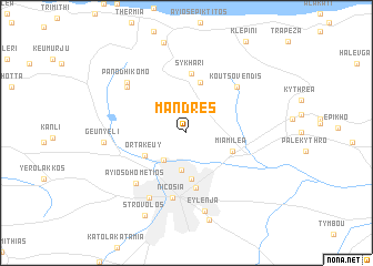 map of Mandres