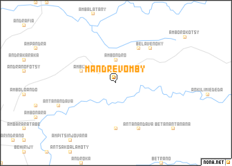 map of Mandrevomby