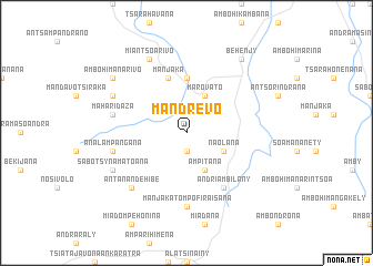 map of Mandrevo