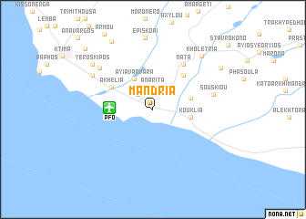 map of Mandria