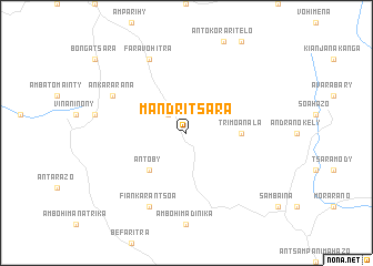 map of Mandritsara