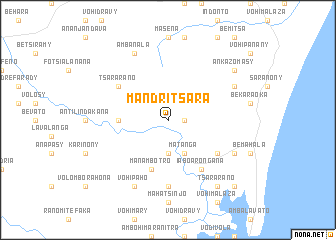 map of Mandritsara