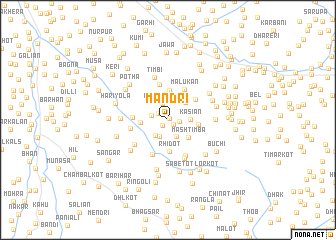 map of Mandri