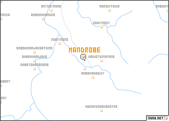 map of Mandrobe