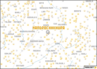 map of Mandrochh Khura