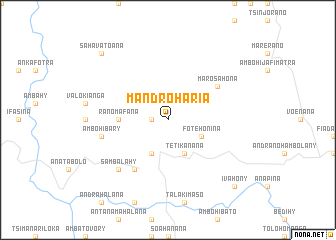 map of Mandroharia