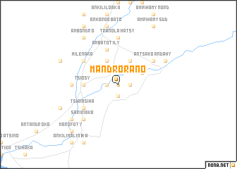 map of Mandrorano