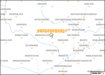 map of Mandroromody