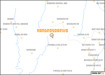 map of Mandrosoarivo