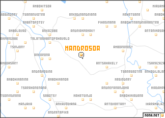 map of Mandrosoa