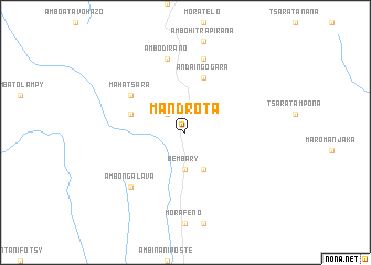 map of Mandrota