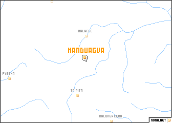 map of Manduagva