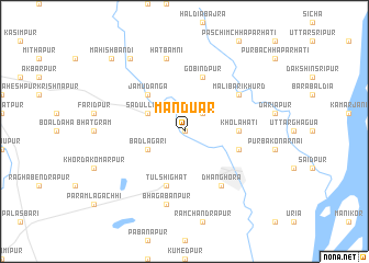 map of Manduār