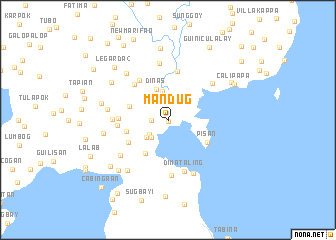 map of Mandug