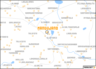 map of Mandujano