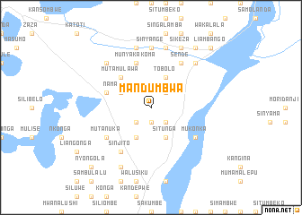 map of Mandumbwa
