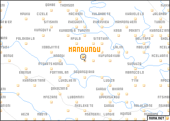 map of Mandundu