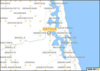 map of Mandur