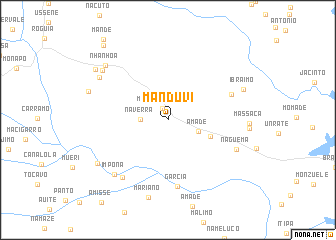 map of Manduvi