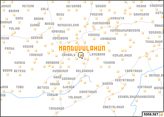 map of Manduvulahun