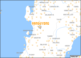 map of Manduyong