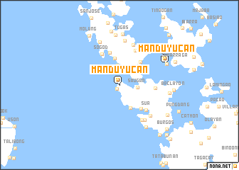 map of Manduyucan