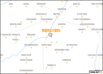 map of Mandyari