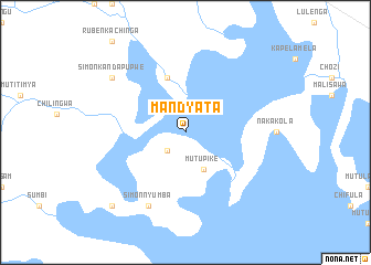 map of Mandyata