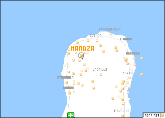 map of Mandza