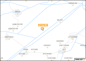 map of Manea