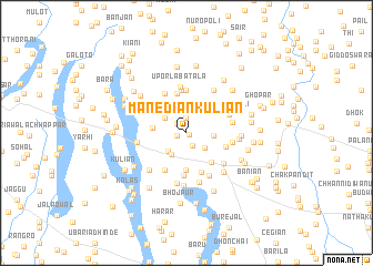 map of Mānediān Kuliān