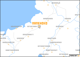 map of Manehoko