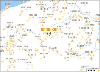 map of Maneikun