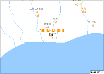 map of Maneklaran