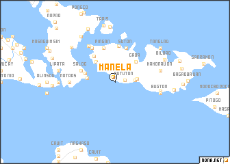 map of Manela
