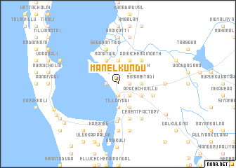 map of Manelkundu