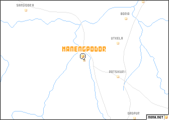 map of Manengpodor