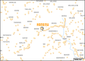 map of Manenu