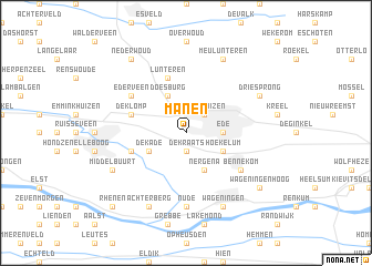 map of Manen