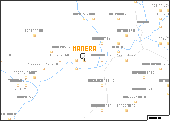 map of Manera