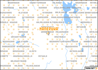 map of Maneruwa